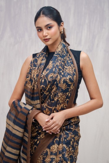 Printed Sari